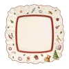 Weihnachten|Weihnachtsgeschirr<Villeroy & Boch Frühstücksteller 22x22 cm Toy’s Delight
