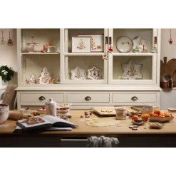 Weihnachtsgeschirr<Villeroy & Boch Frühstücksteller 21,5 cm Sternschnuppe Winter Bakery Delight