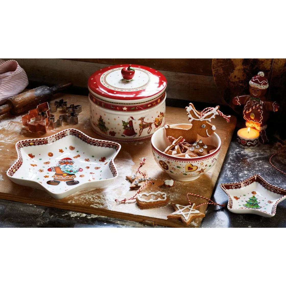 Villeroy & Boch Gebäckdose gross Winter Bakery Delight