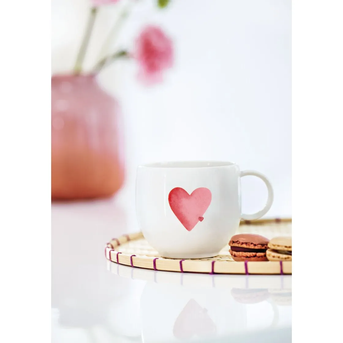 Becher<Villeroy & Boch Henkelbecher 0,29 l With Love Sending Love