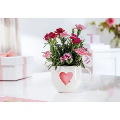 Becher<Villeroy & Boch Henkelbecher 0,29 l With Love Sending Love