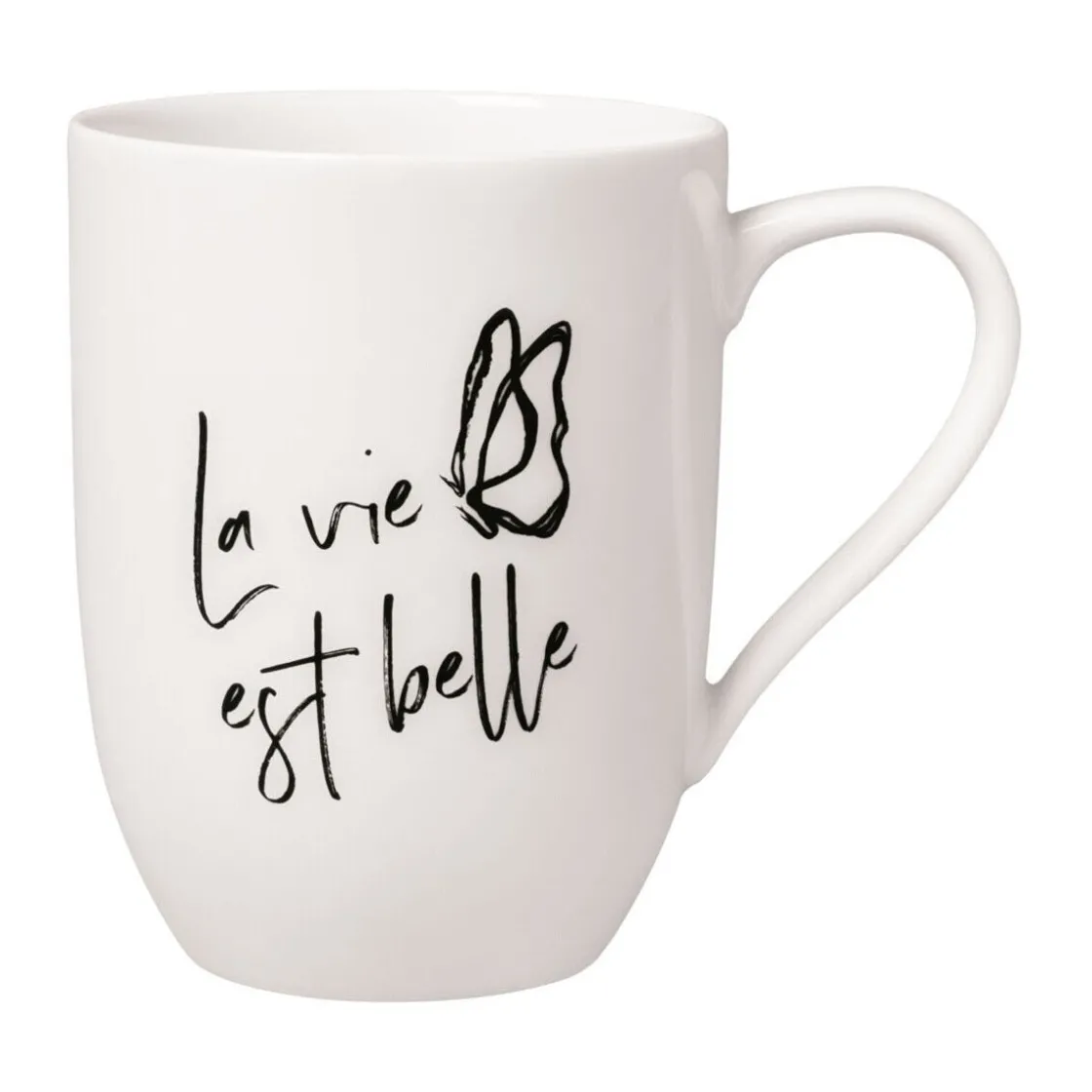 Villeroy & Boch Henkelbecher 0,29 l Statement La vie est belle