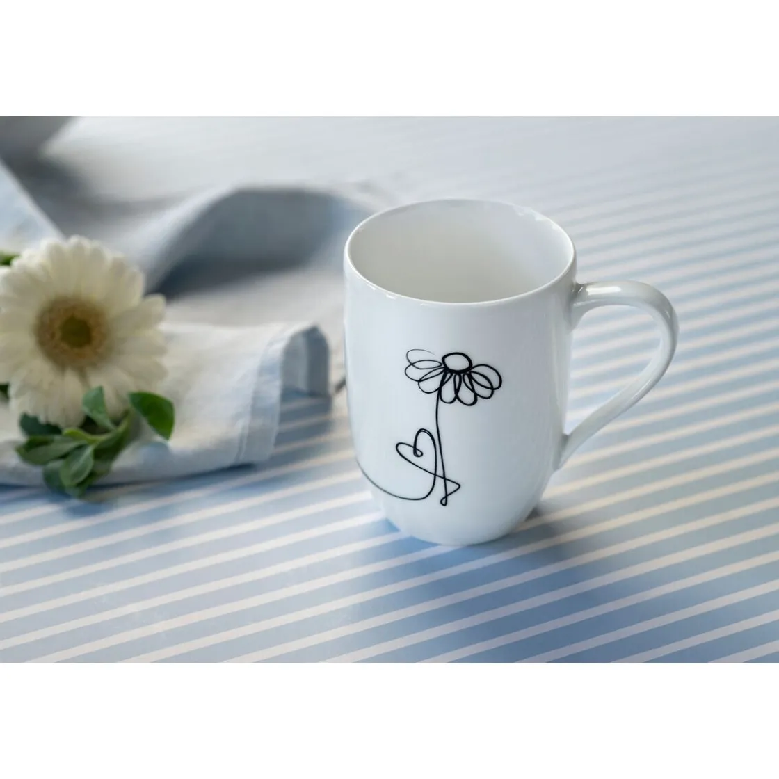 Becher<Villeroy & Boch Henkelbecher 0,29 l Statement Lines Family