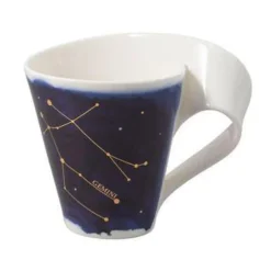 Becher<Villeroy & Boch Henkelbecher 0,24 l NewWave Stars Zwilling
