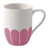 Becher<Villeroy & Boch Henkelbecher 0,29 l Fleur cassis