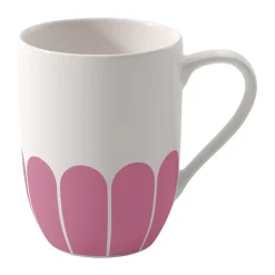 Becher<Villeroy & Boch Henkelbecher 0,29 l Fleur cassis