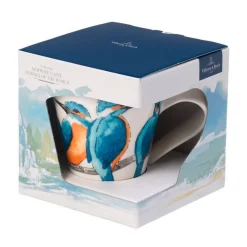 Kaffeetassen<Villeroy & Boch Henkelbecher 0,24 l NewWave Caffè Eisvogel