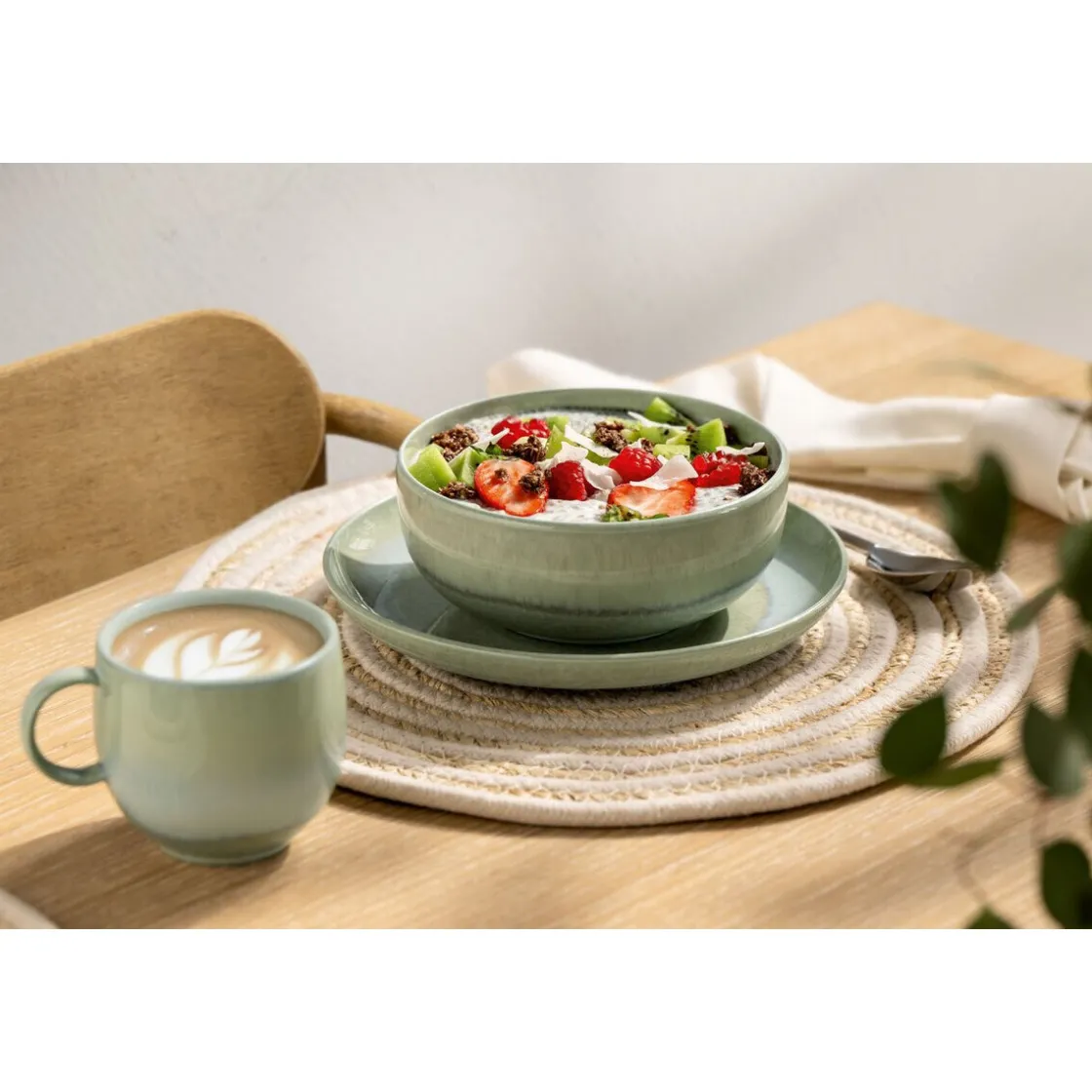 Villeroy & Boch Henkelbecher 0,21 l Perlemor Alga