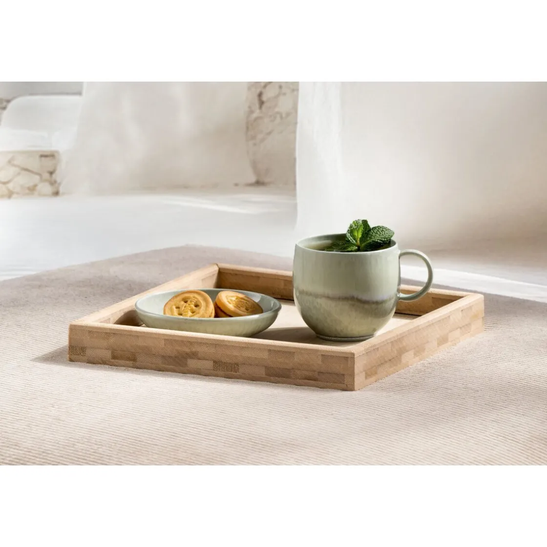 Villeroy & Boch Henkelbecher 0,21 l Perlemor Alga