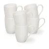 Becher<Villeroy & Boch Henkelbecher 6er-Set EC Basic White