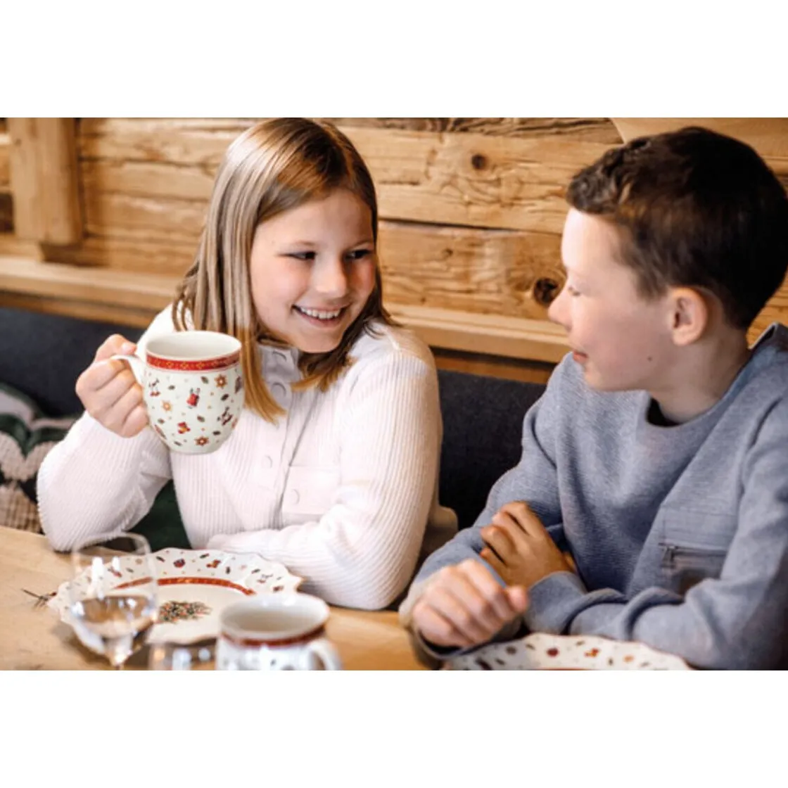 Becher<Villeroy & Boch Henkelbecher 0,39 l Toy's Delight Streumotiv