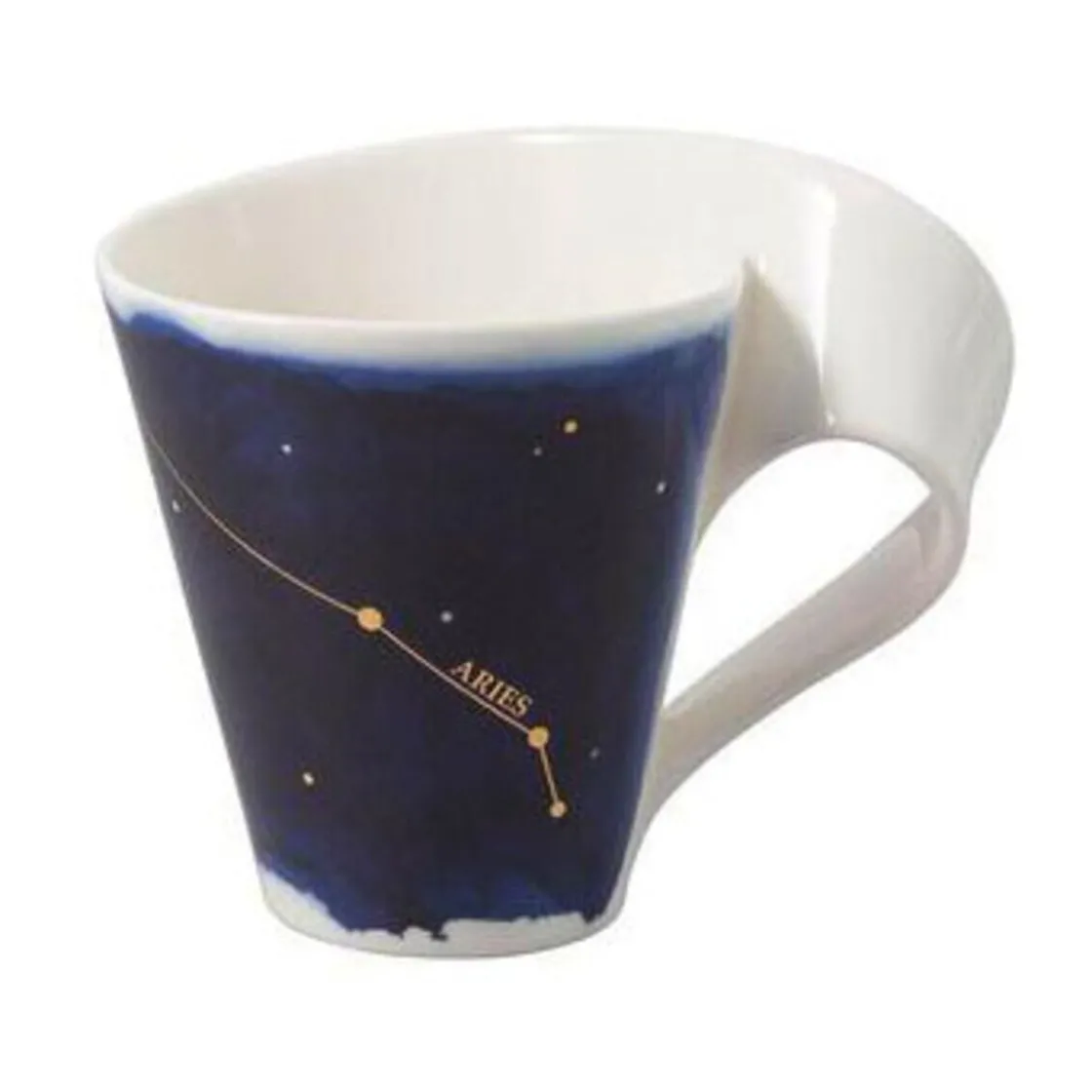 Becher<Villeroy & Boch Henkelbecher 0,24 l NewWave Stars Widder