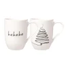 Weihnachten|Becher<Villeroy & Boch Henkelbecher 2er-Set Statement XMAS Baum