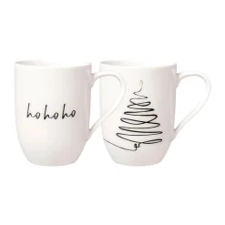 Weihnachten|Becher<Villeroy & Boch Henkelbecher 2er-Set Statement XMAS Baum