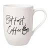 Villeroy & Boch Henkelbecher 0,29 l Statement But first Coffee