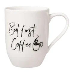 Villeroy & Boch Henkelbecher 0,29 l Statement But first Coffee