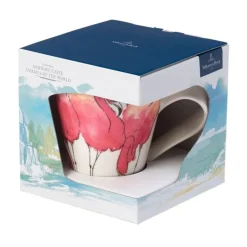 Villeroy & Boch Henkelbecher 0,24 l NewWave Caffè Rosa Flamingo