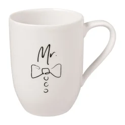 Villeroy & Boch Henkelbecher 2er-Set Statement Mr and Mrs