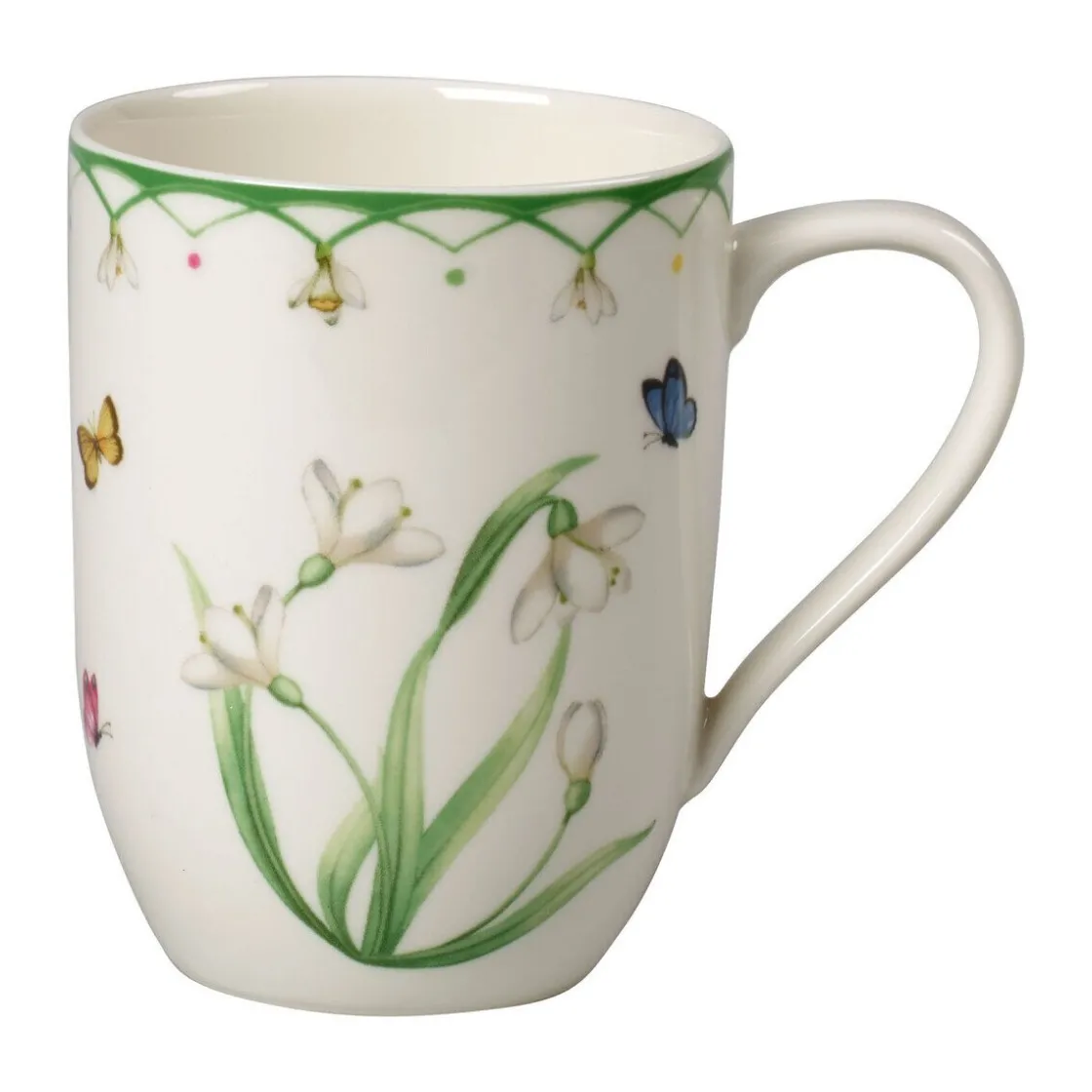 Becher<Villeroy & Boch Henkelbecher 0,29 l Colourful Spring