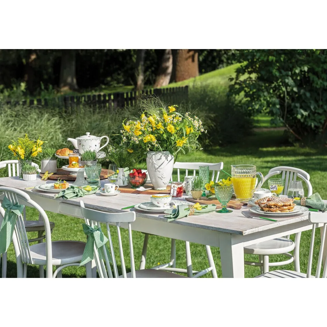 Becher<Villeroy & Boch Henkelbecher 0,29 l Colourful Spring