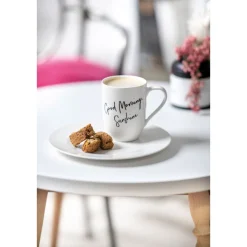 Becher<Villeroy & Boch Henkelbecher 0,29 l Statement Good Morning Sunshine