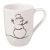 Becher<Villeroy & Boch Henkelbecher 0,29 l Statement Lines XMAS