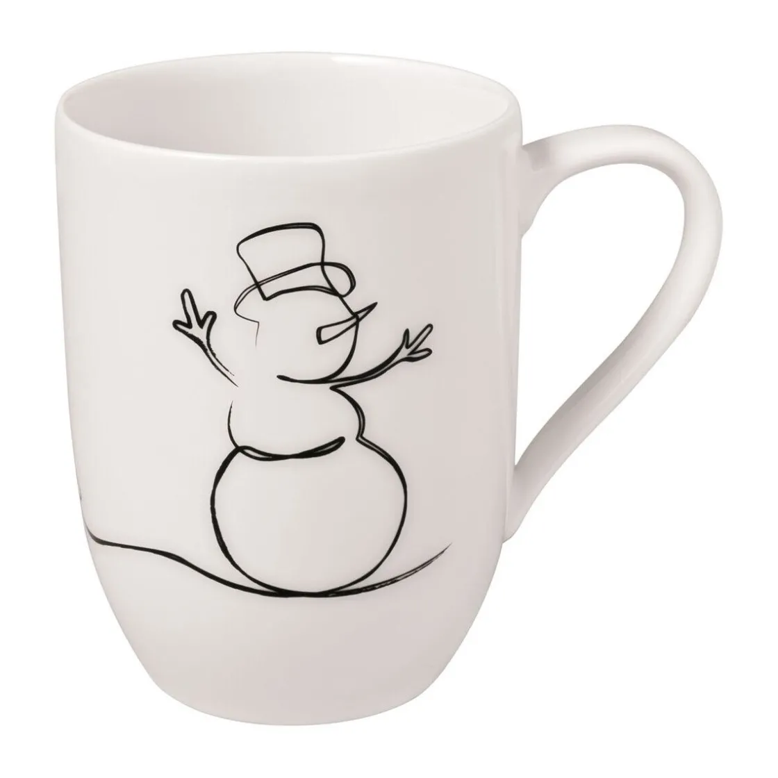 Becher<Villeroy & Boch Henkelbecher 0,29 l Statement Lines XMAS