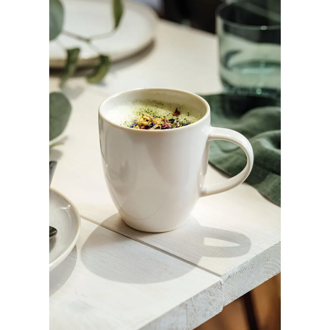 Becher<Villeroy & Boch Henkelbecher 0,3 l Crafted Cotton