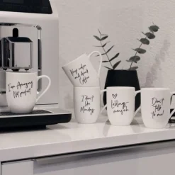 Becher<Villeroy & Boch Henkelbecher 0,29 l Statement Lieblingsmensch