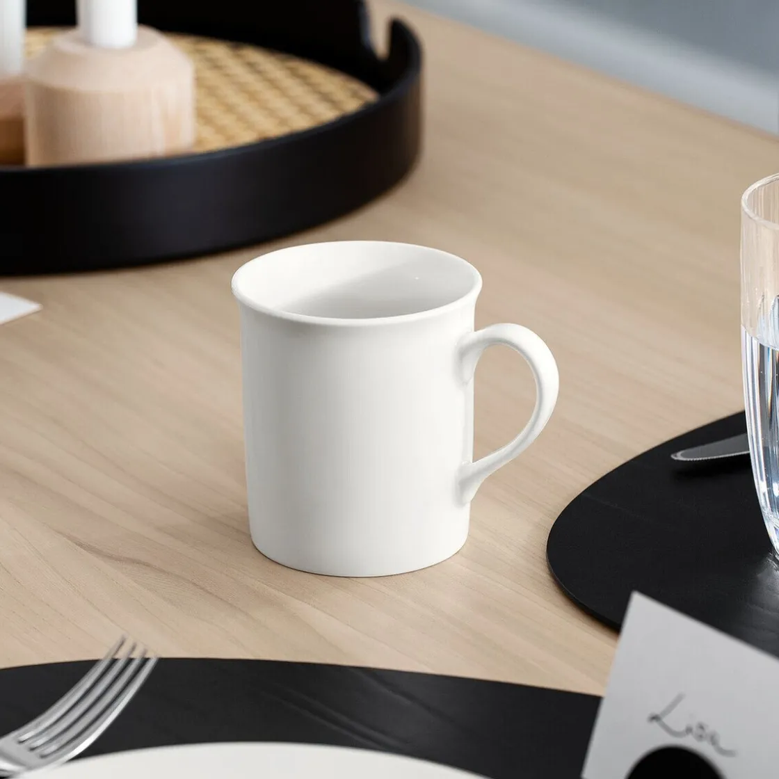 Kaffeetassen|Becher<Villeroy & Boch Kaffeebecher 6er-Set Twist White