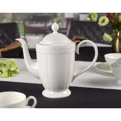 Kaffeekannen<Villeroy & Boch Kaffeekanne 1,2 l White Pearl