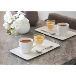 Kaffeetassen<Villeroy & Boch Kaffeetasse 0,16 l Manufacture Rock blanc