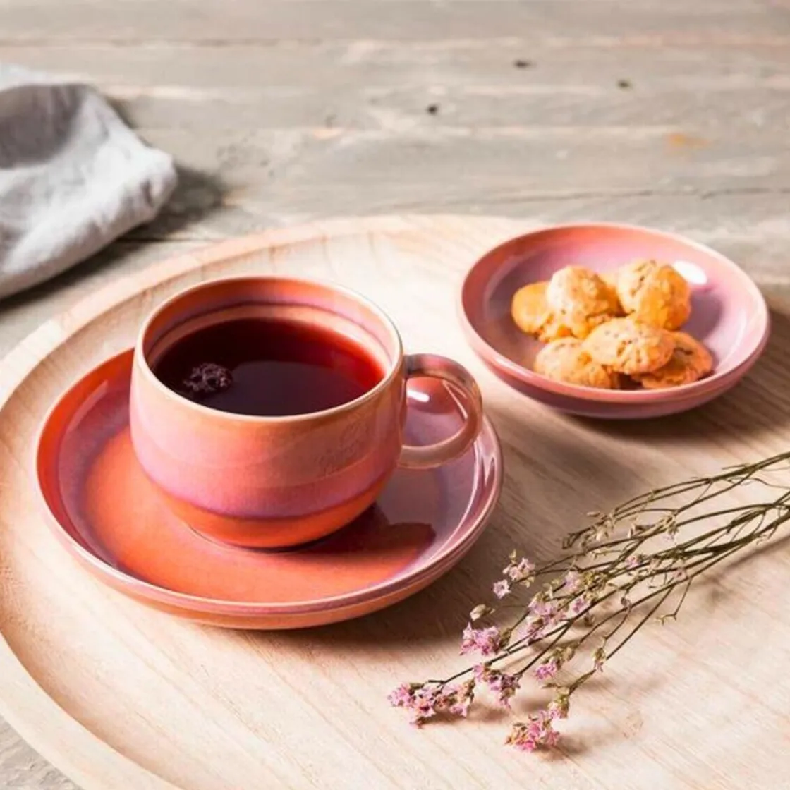 Kaffeeuntertassen<Villeroy & Boch Kaffeeuntertasse 16 cm Perlemor Coral