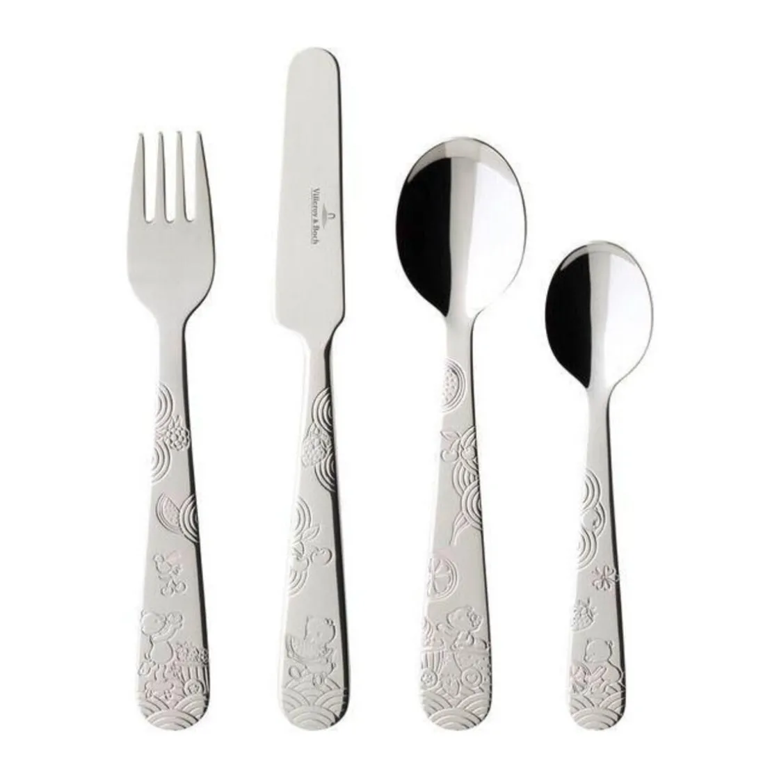 Kinder Villeroy & Boch Kinderbesteck-Set 4-tlg. Happy as a Bear