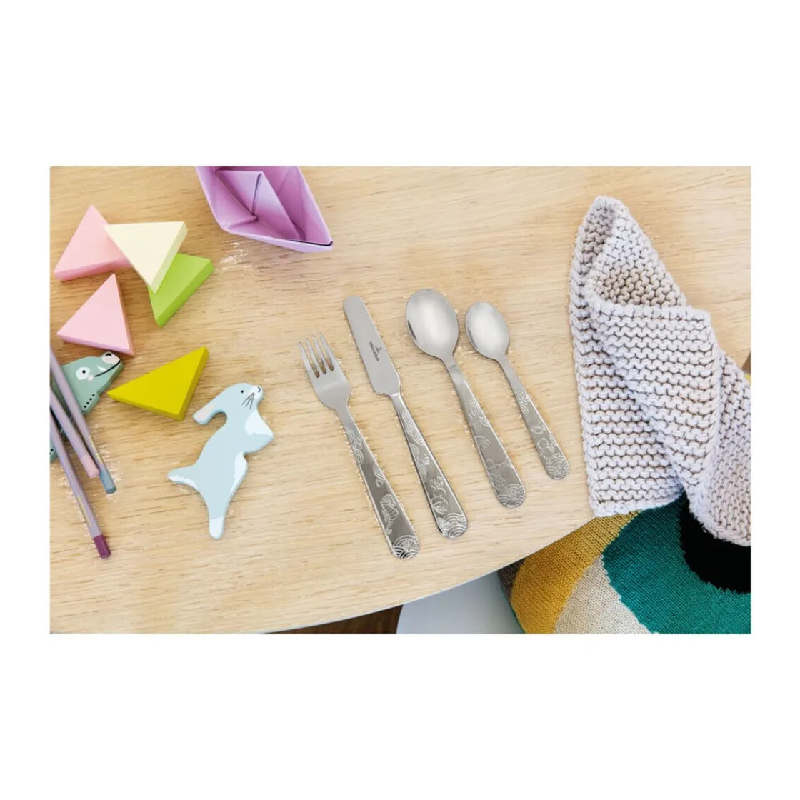 Kinder Villeroy & Boch Kinderbesteck-Set 4-tlg. Happy as a Bear