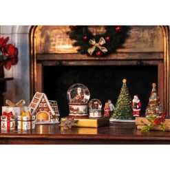 Villeroy & Boch Lebkuchenhaus mit Spieluhr Christmas Toys 16x13x16 cm