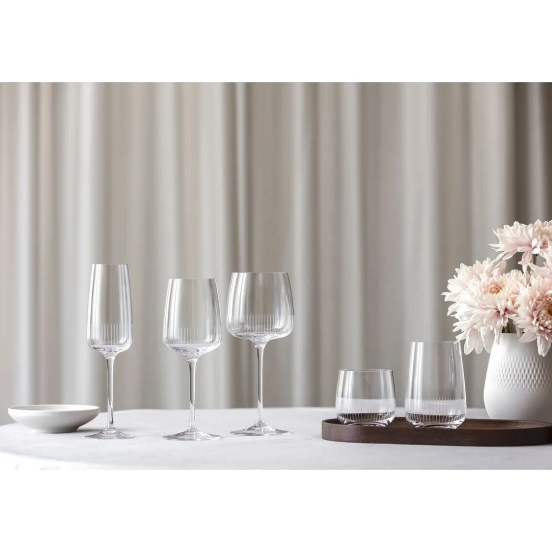 Longdrinkgläser<Villeroy & Boch Longdrinkglas 4er-Set Afina klar
