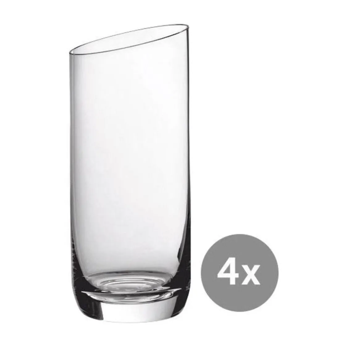 Villeroy & Boch Longdrinkglas 4er-Set NewMoon klar