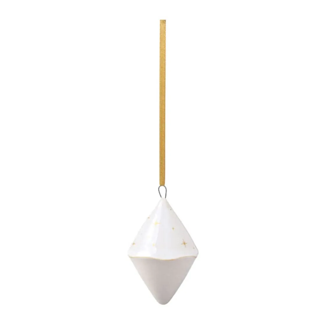 Weihnachten|Weihnachtsdekoration<Villeroy & Boch Ornament Doppelkegel 8 cm Winter Glow