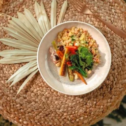 Villeroy & Boch Pastaschale 22 cm Perlemor Sand