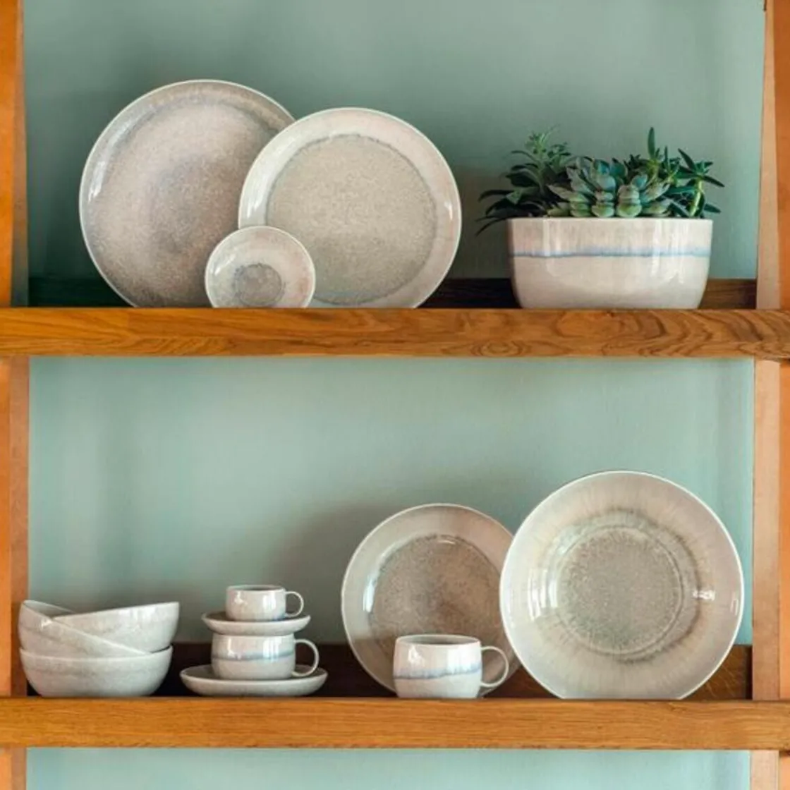 Villeroy & Boch Pastaschale 22 cm Perlemor Sand