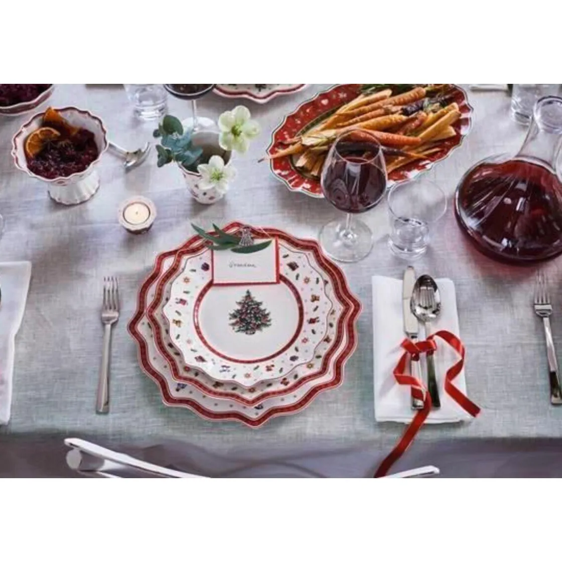 Weihnachten|Weihnachtsgeschirr<Villeroy & Boch Platte oval 50 x 31 cm Toy's Delight