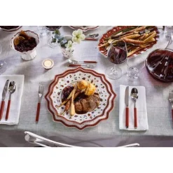 Weihnachten<Villeroy & Boch Platzteller 35 cm Toy's Delight rot/weiß