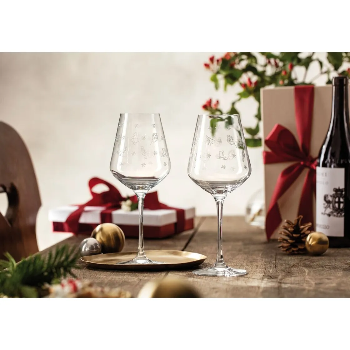 Weihnachten<Villeroy & Boch Rotweinkelch 2er-Set Toy’s Delight