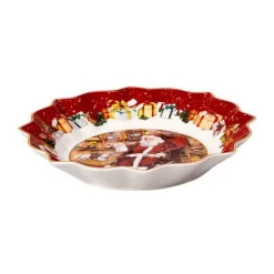 Villeroy & Boch Schale 25 cm Toy’s Fantasy Santa liest Wunschzettel
