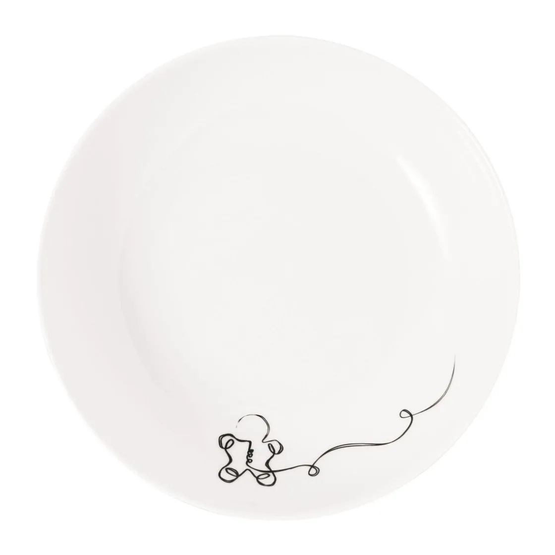 Villeroy & Boch Schale flach 19 cm Statement Lines XMAS