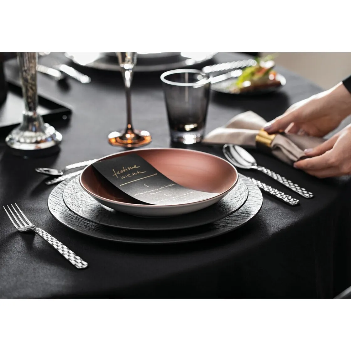 Halloween|Weihnachten<Villeroy & Boch Schale flach Manufacture Glow