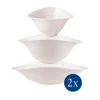 Villeroy & Boch Schalen-Trio 6-tlg. Vapiano weiß