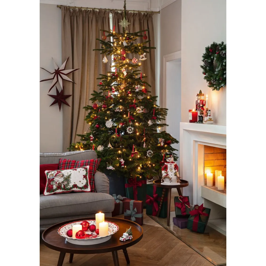 Weihnachten<Villeroy & Boch Schneemann 36 cm Christmas Toys Memory