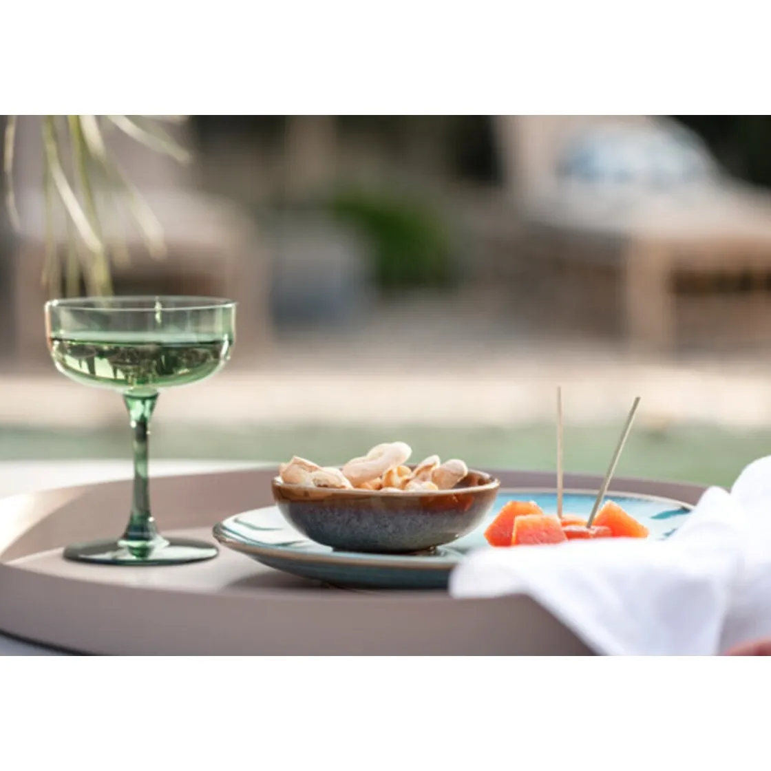 Sektschale<Villeroy & Boch Sektschale/Dessertschale 2-tlg. Like Sage